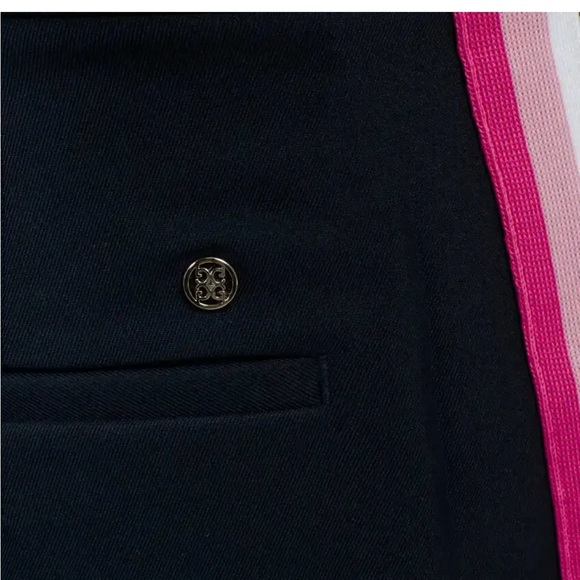G Fore Women’s Golf Pants Tuxedo Stripe Pink - SOLD OUT ~ - Picture 5 of 6
